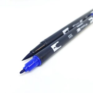 Tombow Dual Brush Tekenstift - Blauw